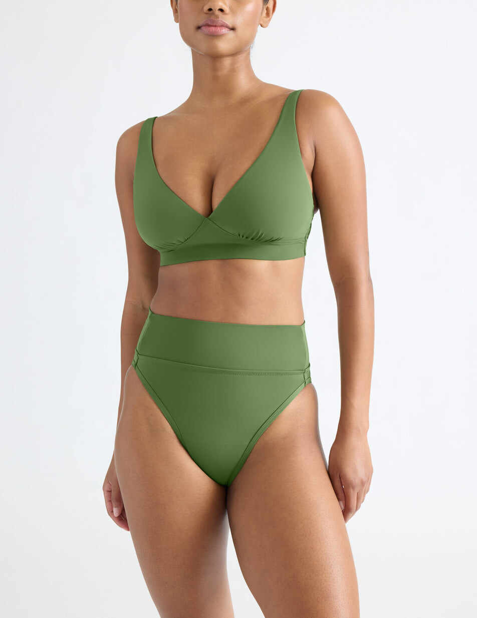 Deep V Bikini Top