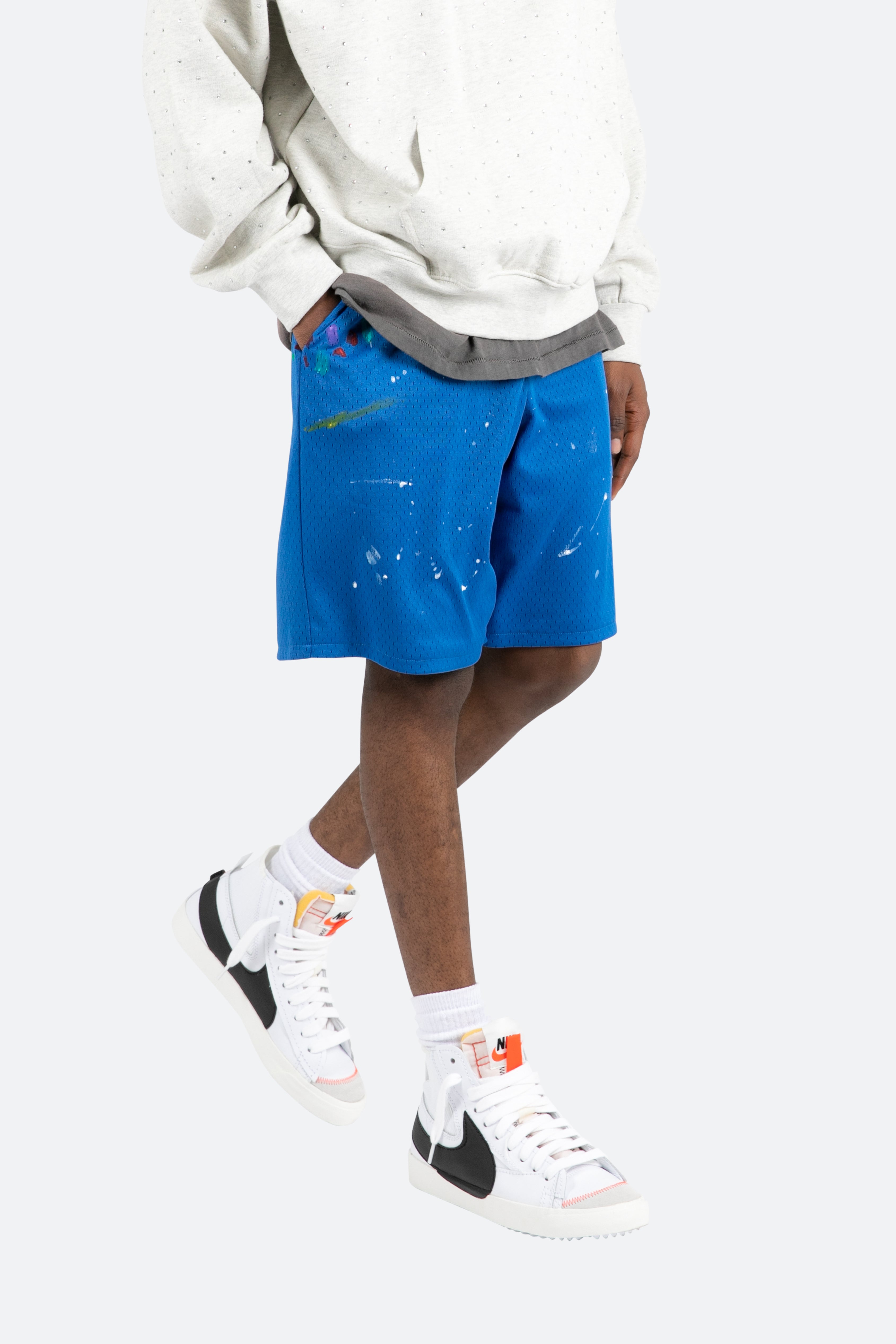 Painter Mesh Shorts - Blue