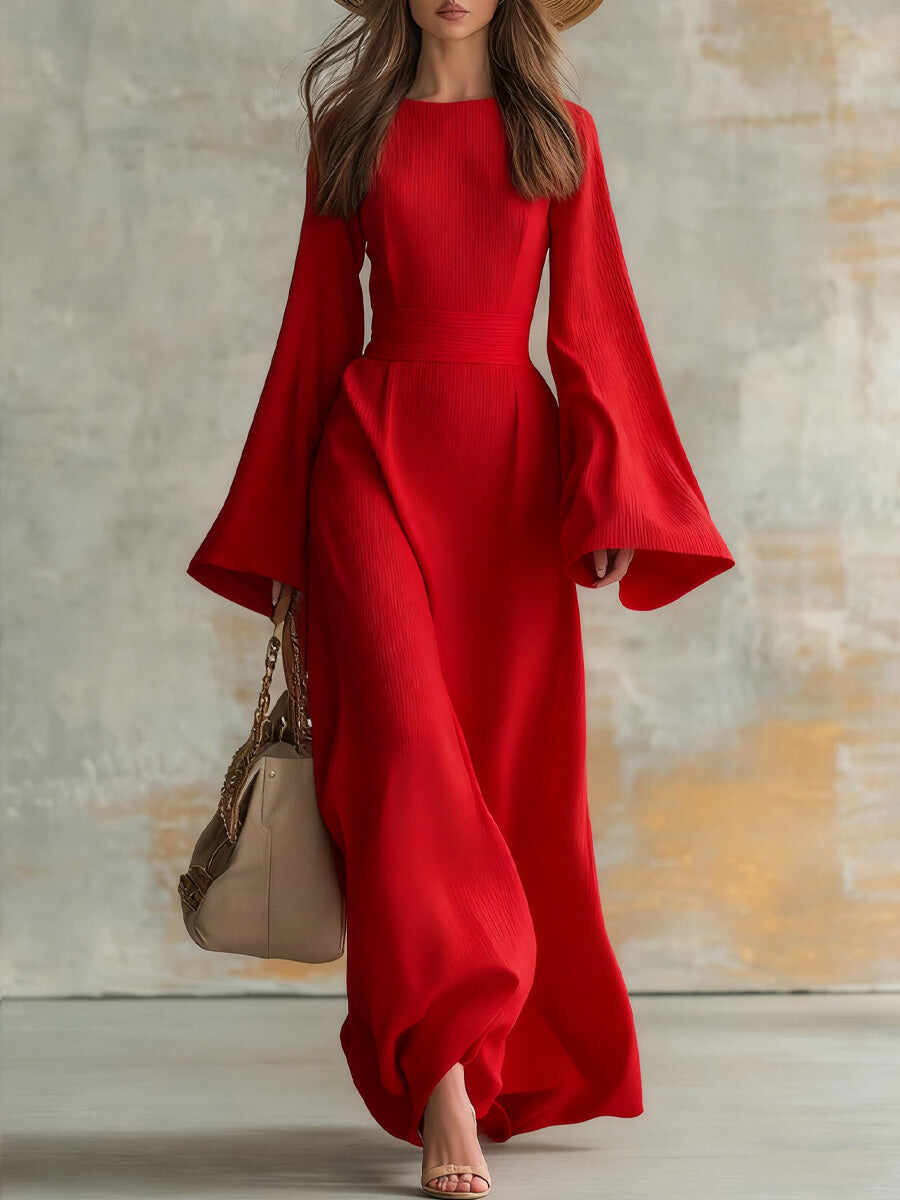 🔥Summer Arrivals🌟Women's Bell-sleeve Dress