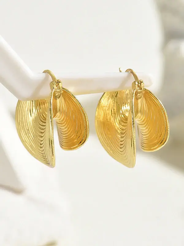 Geometric Drop Earrings