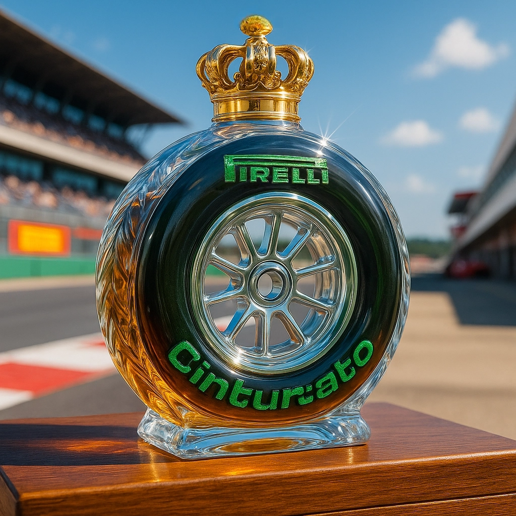 Pirelli Tire Whisky Bottle