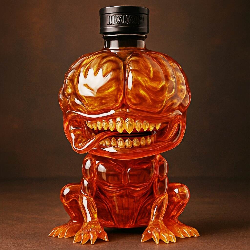 Resident Evil Licker 27th Anniversary Limited Edition Whisky Bottle