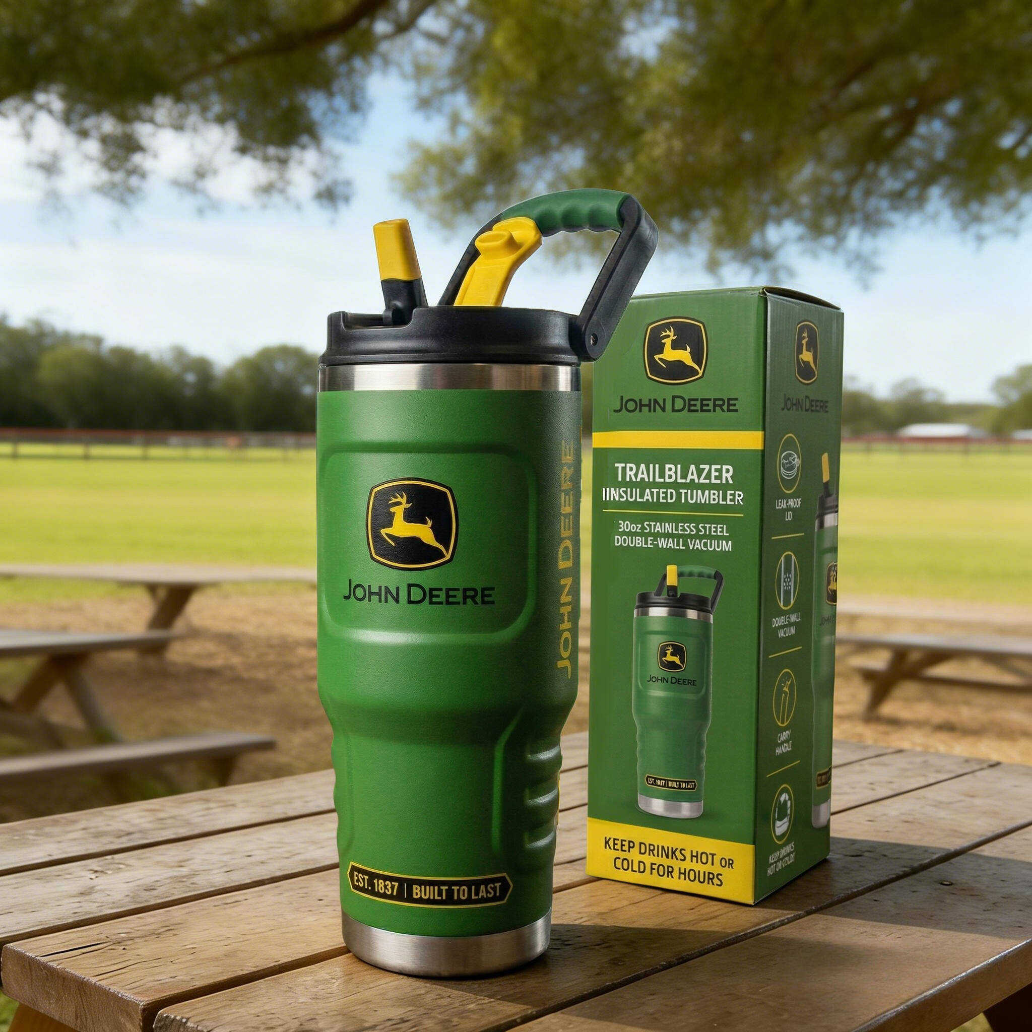John Deere Trailblazer Heavy-Duty Insulated Tumbler