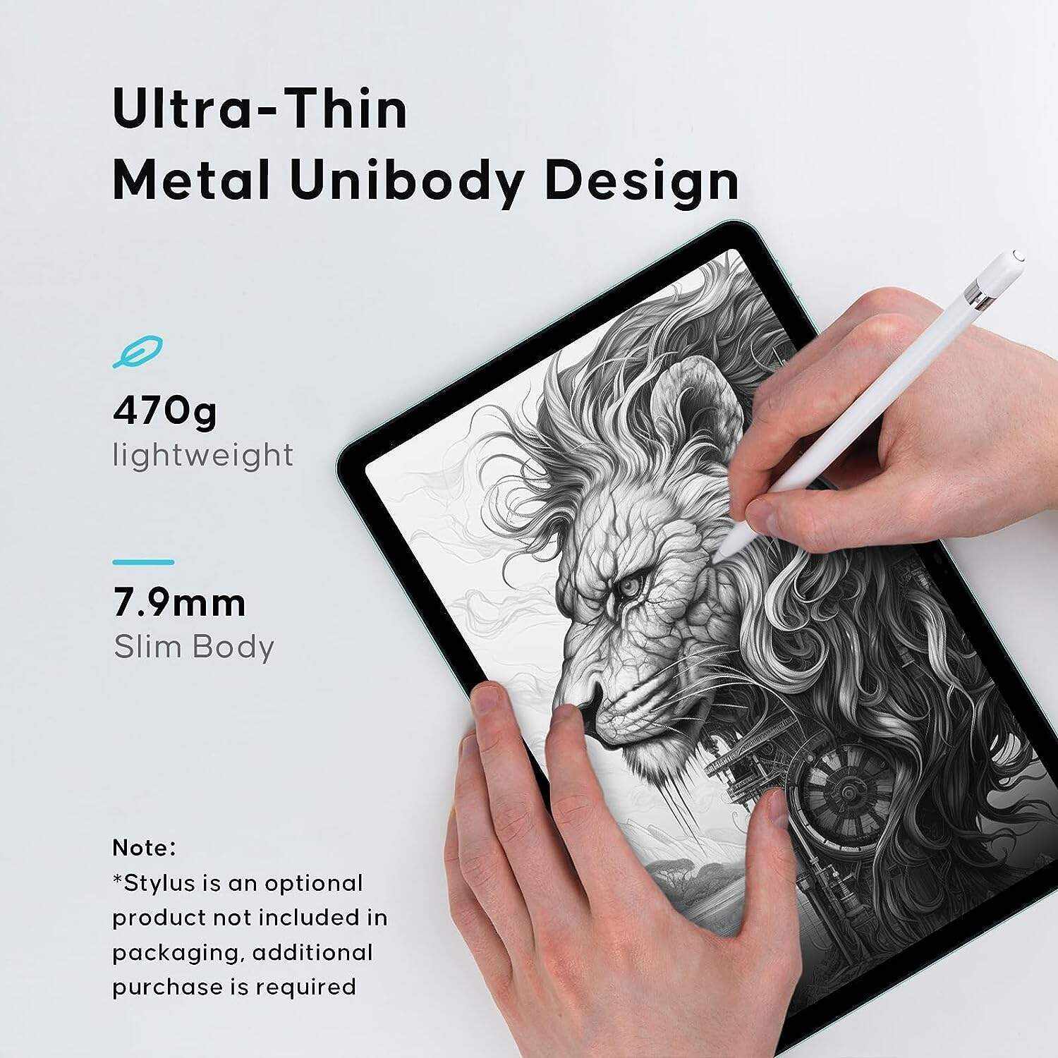 DOOGEE T30 PRO Tablet,11'' 2.5K Android 13 Tablets, 15GB+256GB Octa-Core Gaming Tablet, 8580mAh, Hi-Res Quad Speakers, 20MP Camera, Helio G99, TÜV Low Bluelight, Split Screen - Bluetooth & Wi-Fi