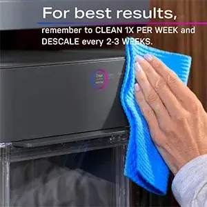 💥Clearance sale💥Opal 2.0 XL with 1 Gallon Tank, Chewable Crunchable Countertop Nugget Ice Maker