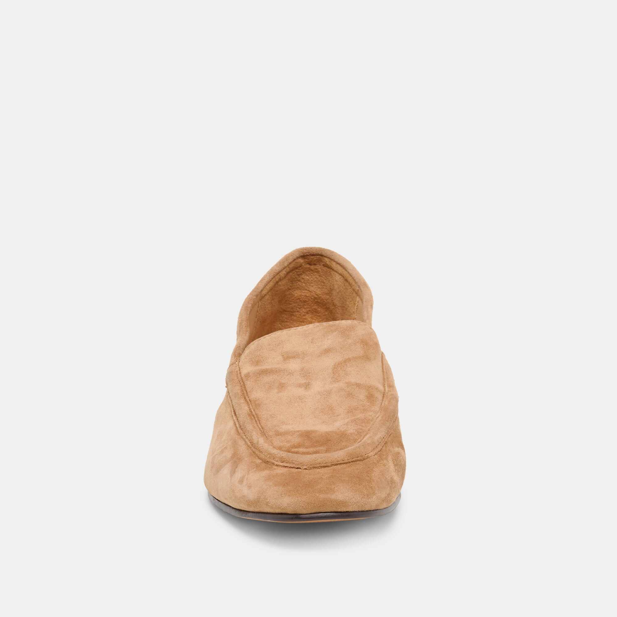MATTIE LOAFERS CAMEL SUEDE
