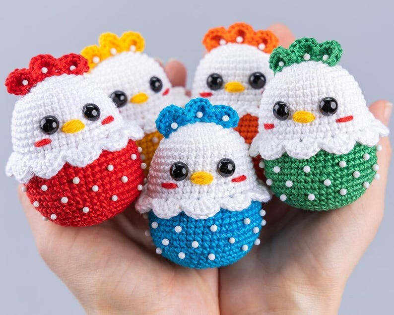 Handmade Crochet Easter Chick