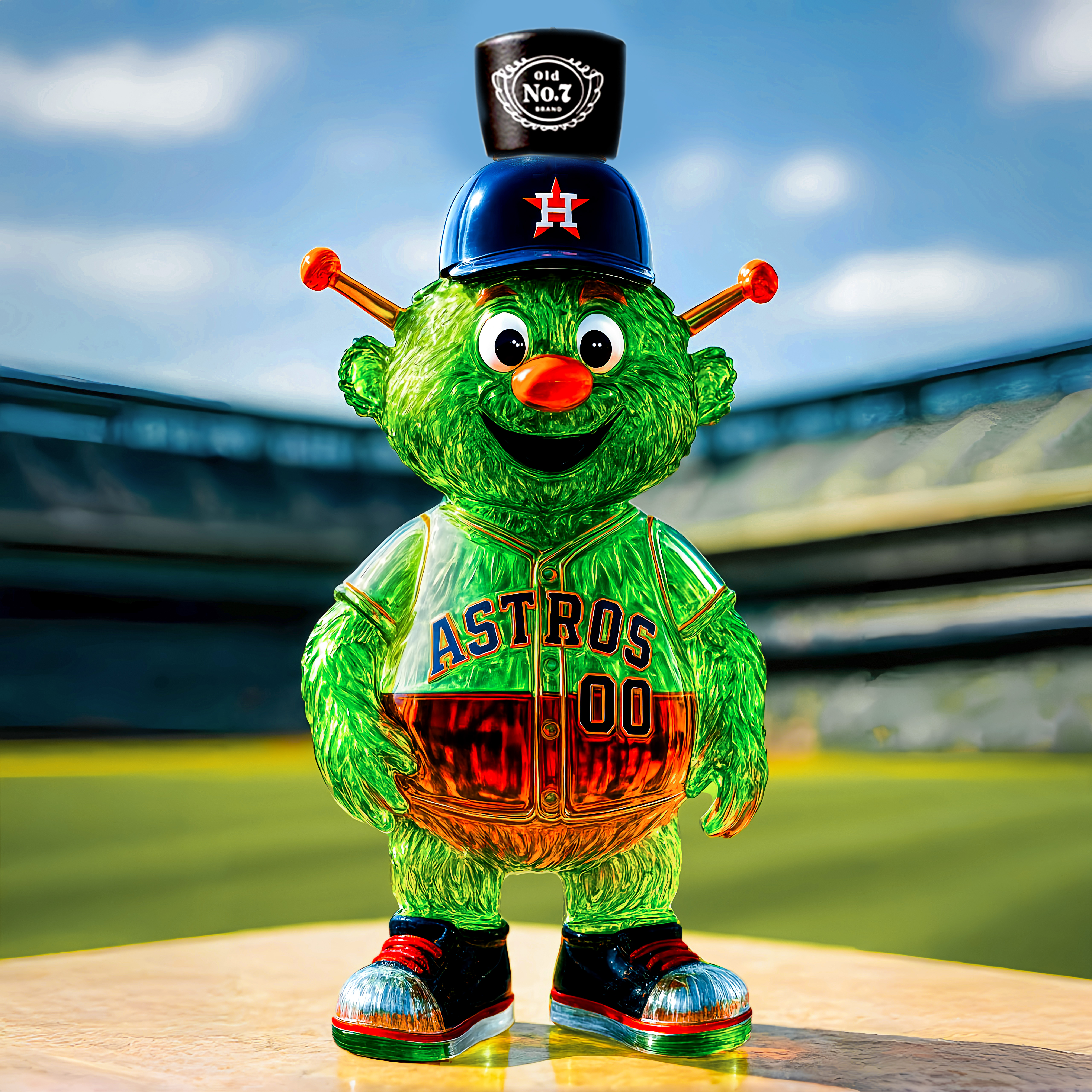 ASTROS ORBIT WHISKEY BOTTLE