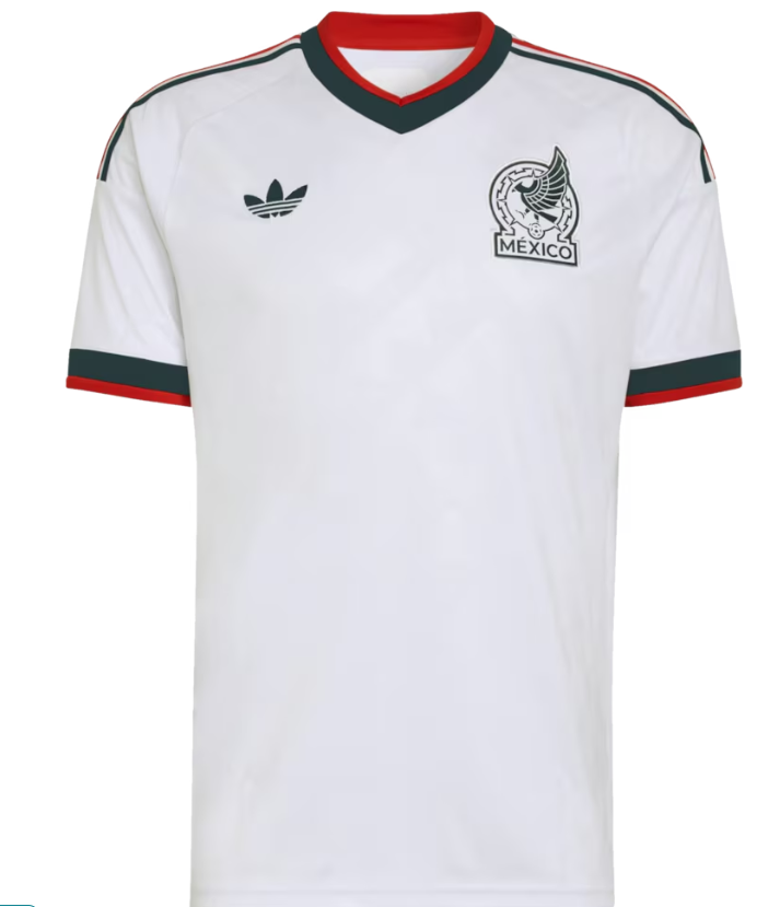 复制Mexico National Team adidas 2026 Away Replica Jersey - White