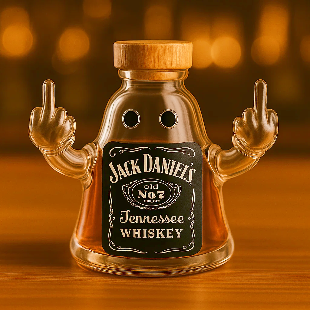Ghost Bottle of the Middle Finger