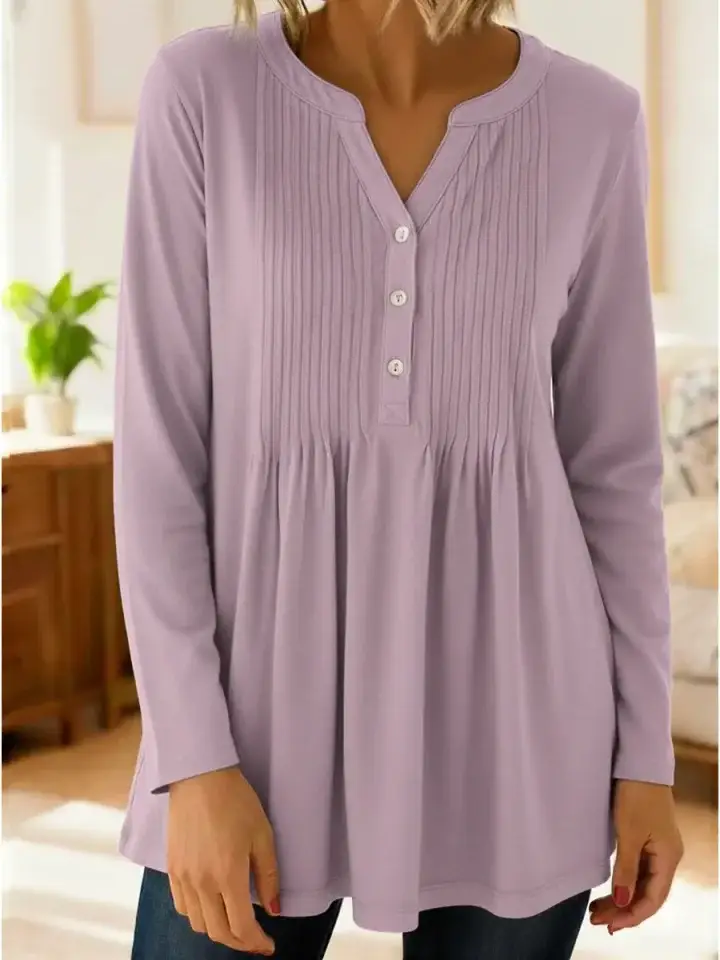 🔥Summer Arrivals🌟Women's Cozy Stretchy Knitted Pleated Cotton Top