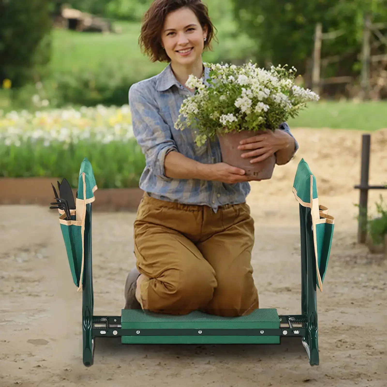 Garden Kneeler and Seat 6