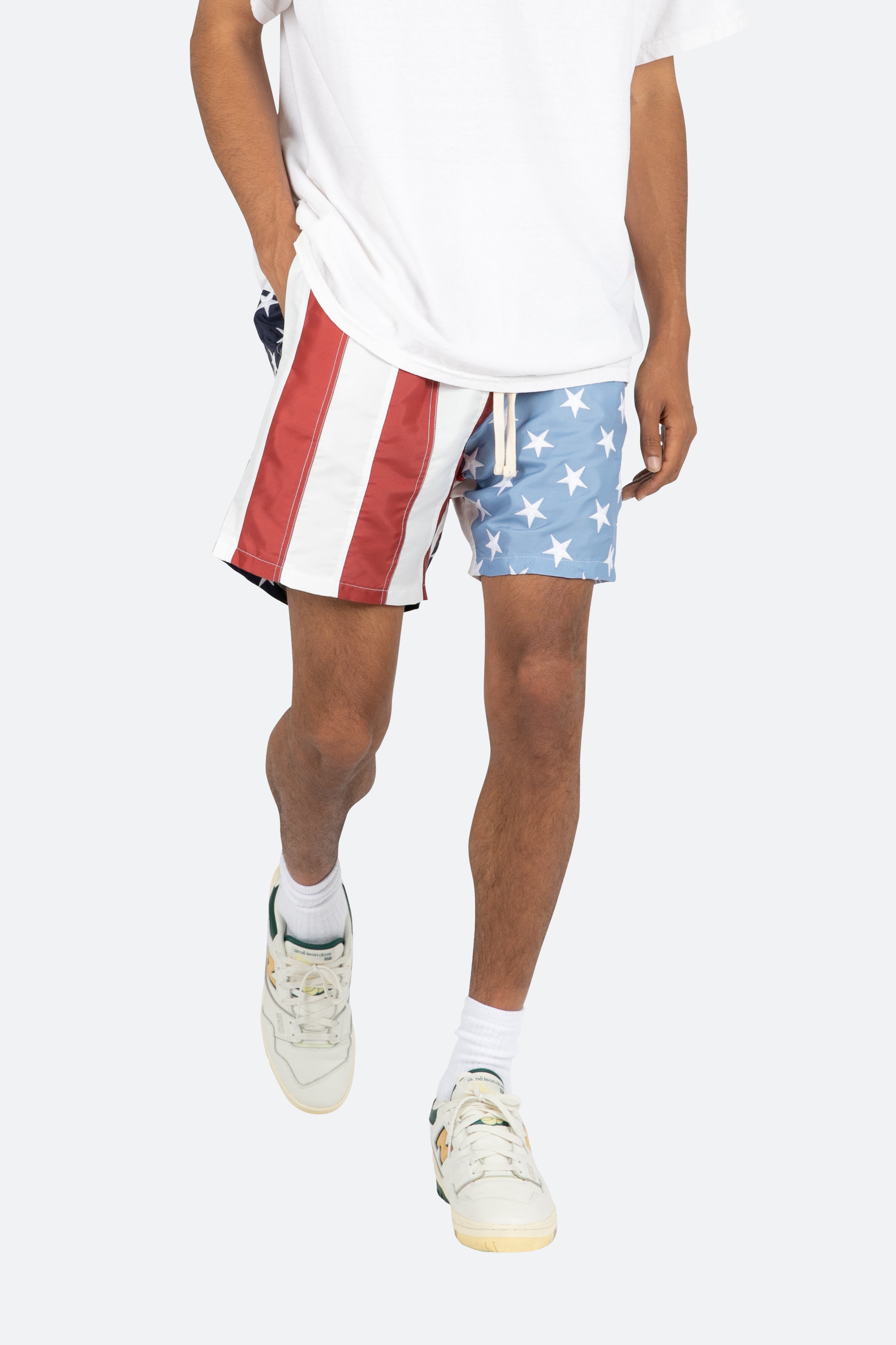 Flag Shorts - Red/White/Blue