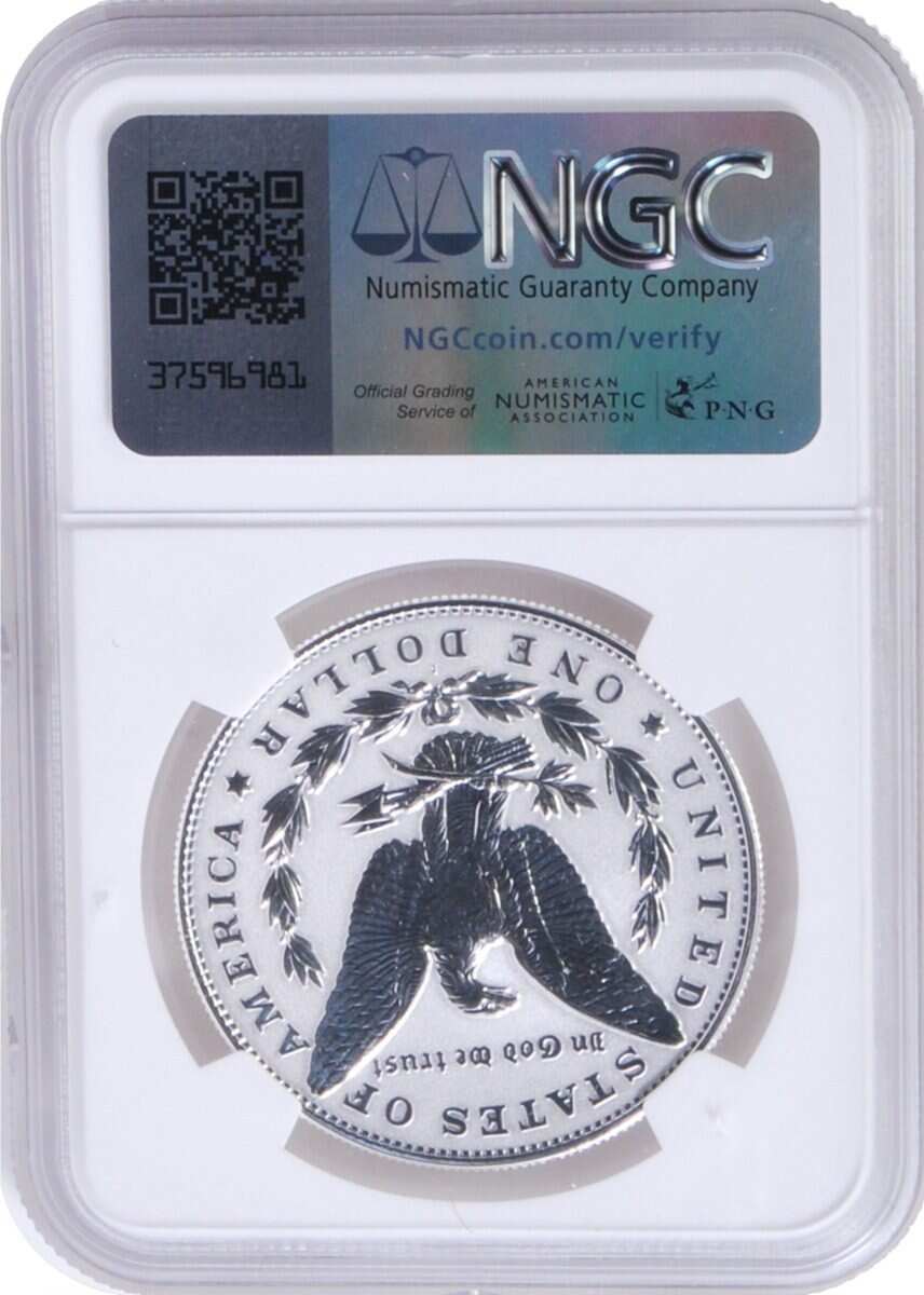 2023 6 PC Morgan and Peace Silver Dollars NGC MS70/PF70/ Reverse PF70 Advance Releases signed by Kenneth Bressett