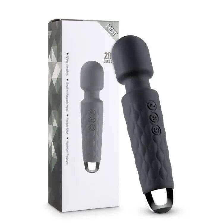 New Power Wand Massager – 10 Speeds, G-Spot & Clitoral Vibrator