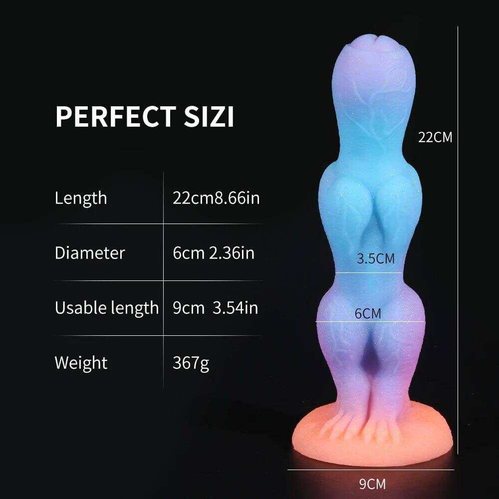 Luminous Monster Horse Dildo – Large Anal Plug for Women