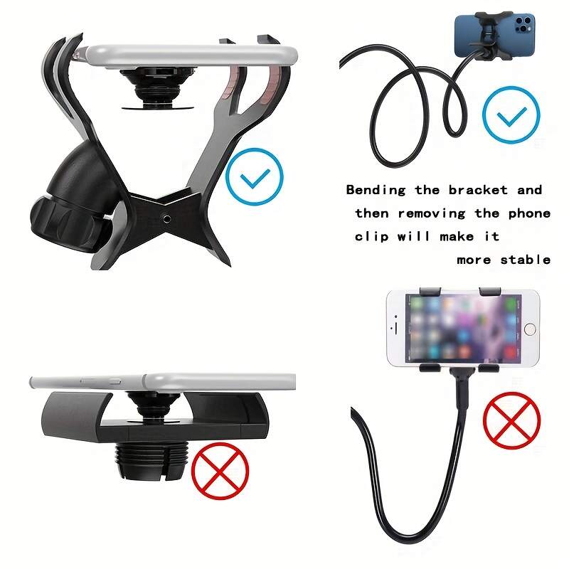 Mobile Phone Holder, Long Neck Mobile Phone Holder, Desktop and Bedside Mobile Phone Holder, Bedside Stand, Adjustable Holder, Minimalist Stand, Sleek Phone Mount, Durable Phone Stand, Lightweight Holder, Adjustable Stand, Phone Stand, Travelers, Students