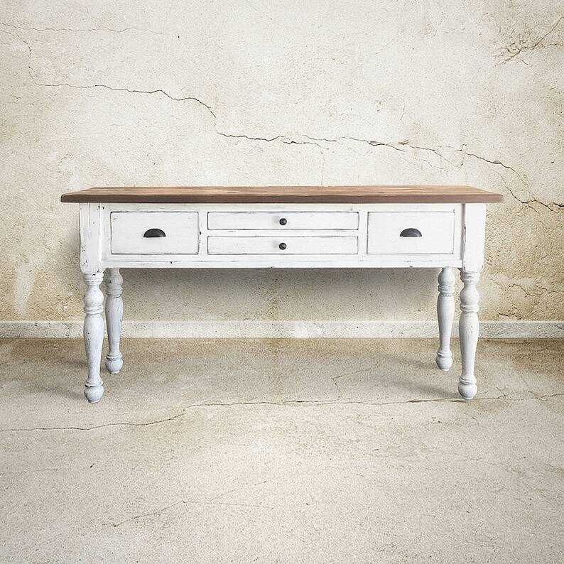 Console Table, Sofa Table, Farmhouse, Rustic, Coffee Table, Reclaimed Wood, Handmade