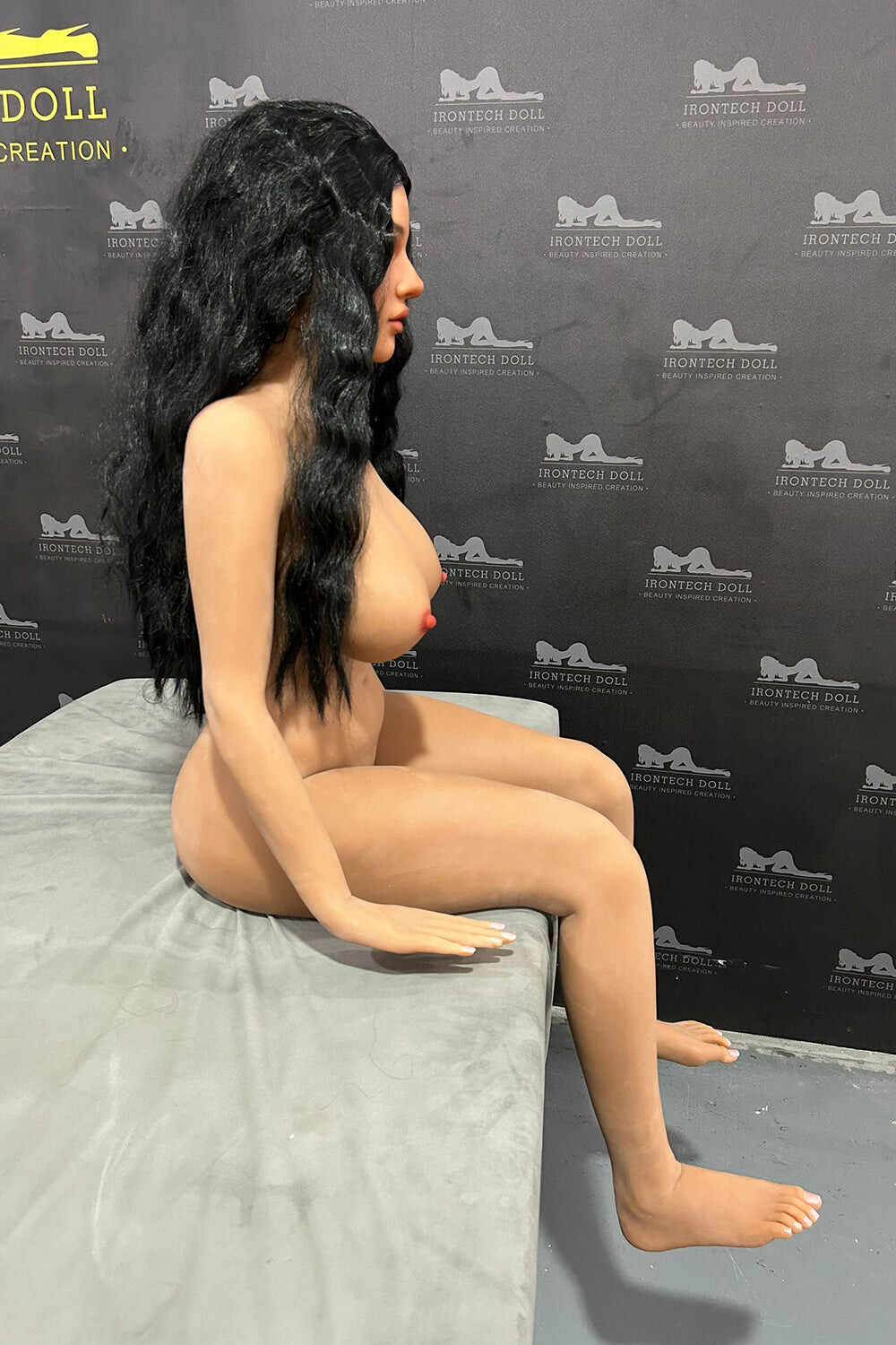 EU Stock - Viv 5.21ft/ 159cm #SG2/SG3 TPE Dark Tanned Realistic Big Breasts Sexy Adult Sex Doll