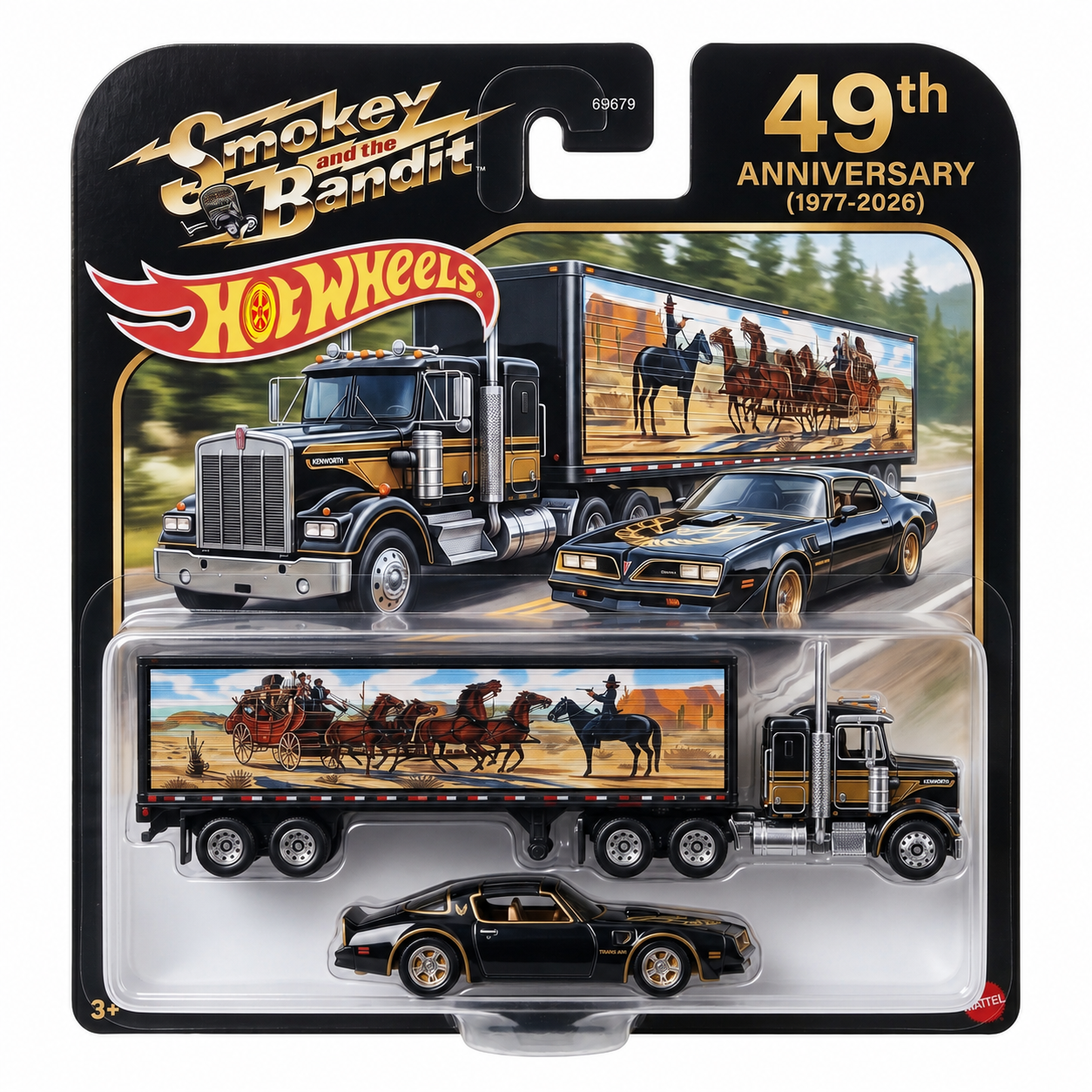 Hot Wheels🔥Smokey and the Bandit 49th Anniversary Collector’s Edition