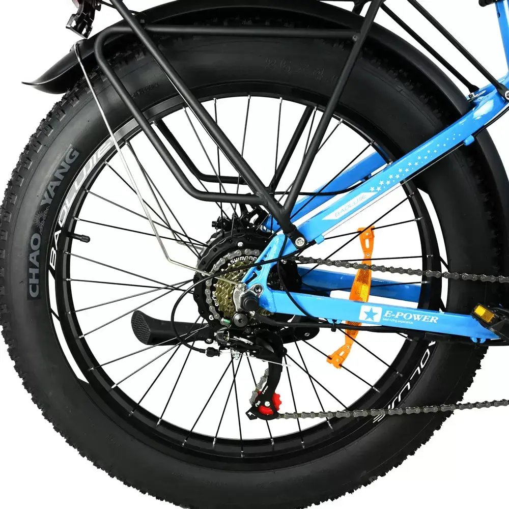 E-bike DP2619 Spoke Tire Type 48V 13AH 750W Performance Motor