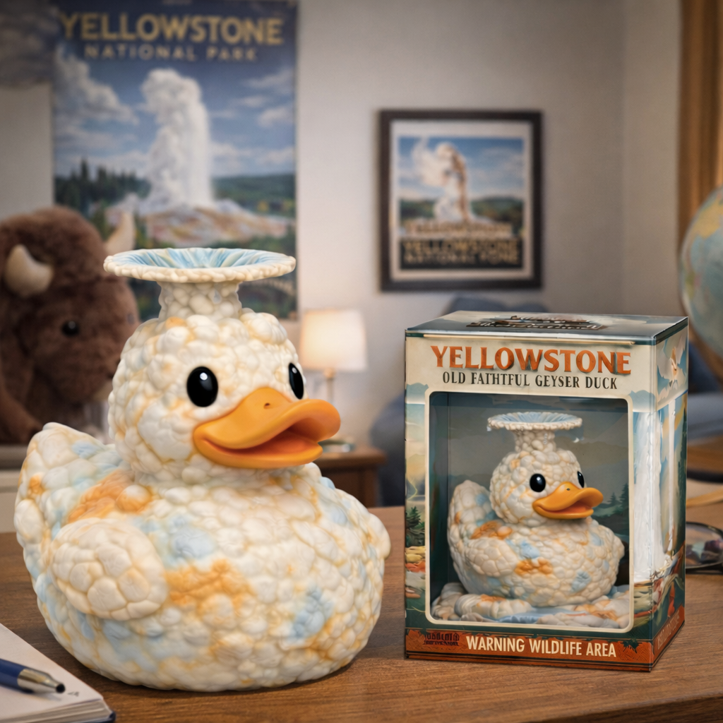 Spouting Duck  Yellowstone Park Legend Series