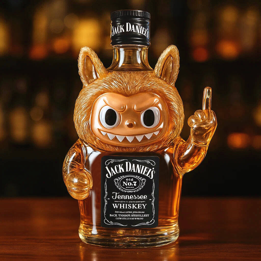 Rebellious Labuu whisky bottle