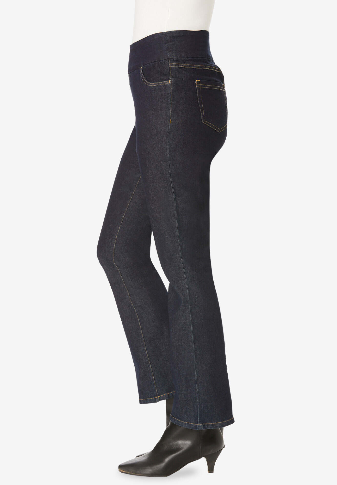 Flex-Fit Pull-On Bootcut Jean