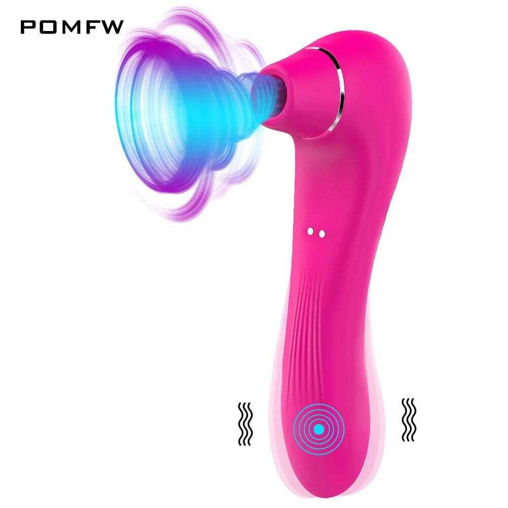 Vagina Sucking Vibrator: Oral Tongue Suction & Clitoris Stimulator