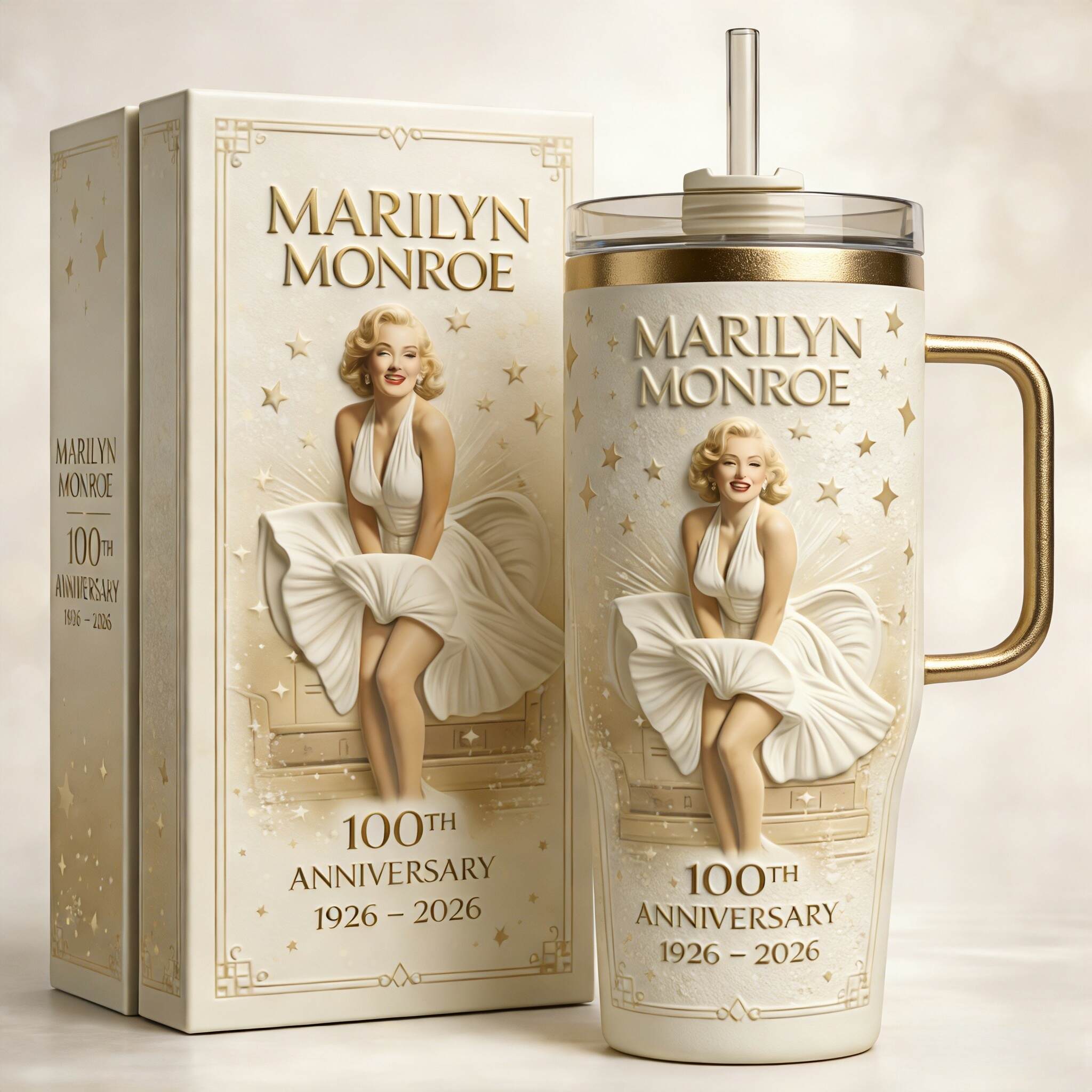 Marilyn Monroe · Eternal Glamour 100th Anniversary Tumbler