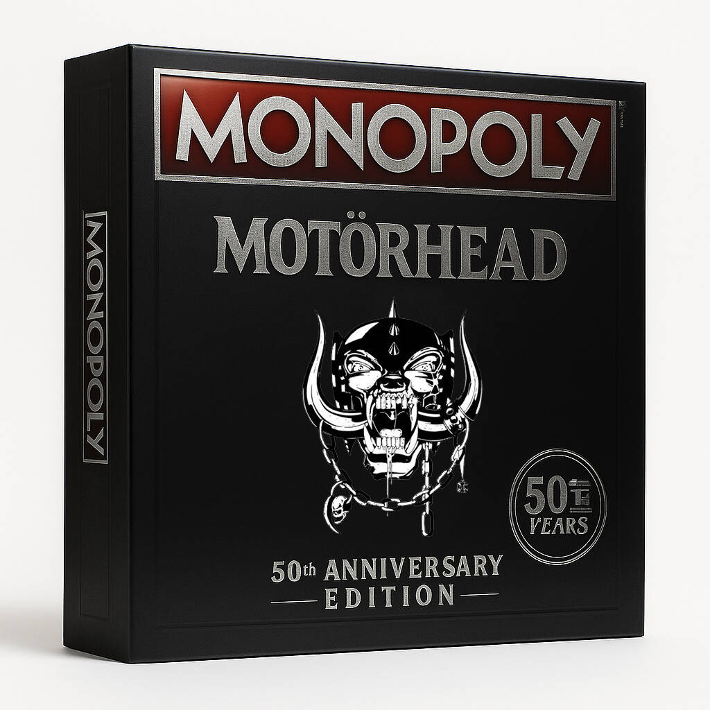 Monopoly: Motörhead – Ace of Spades 50th Anniversary Edition