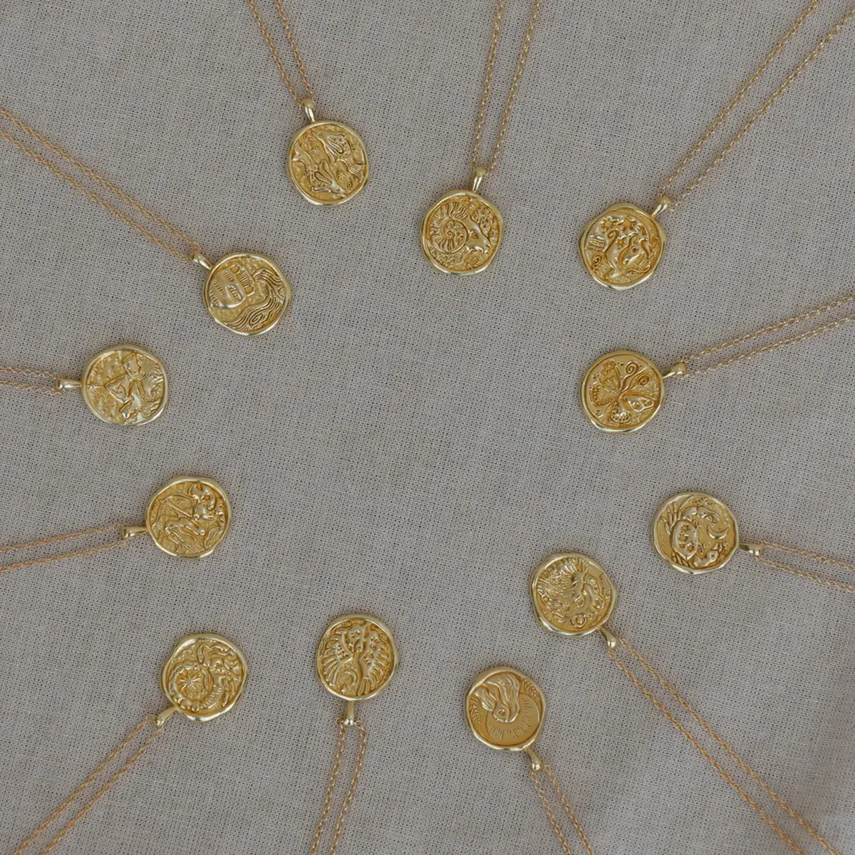 Zodiac Memorial Necklace
