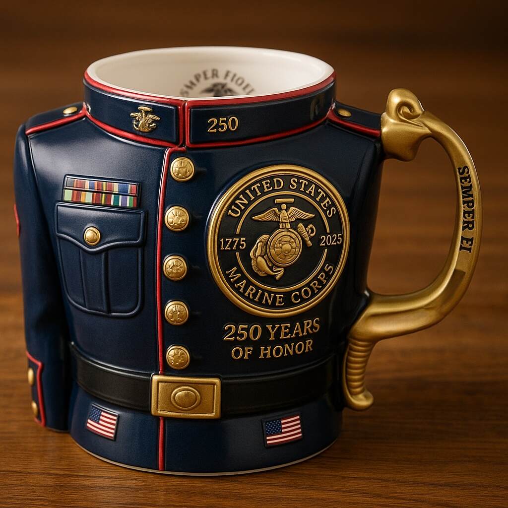 USMC 250th Anniversary Mug