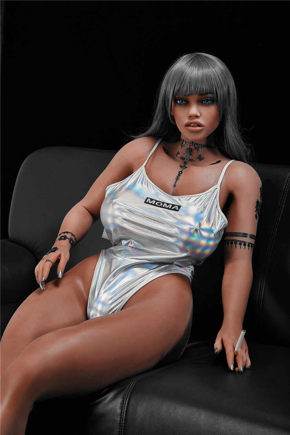 Irontechdoll Jean 5ft18 / 158cm #56 Head TPE Tatoo Big Booty Love Sex Doll