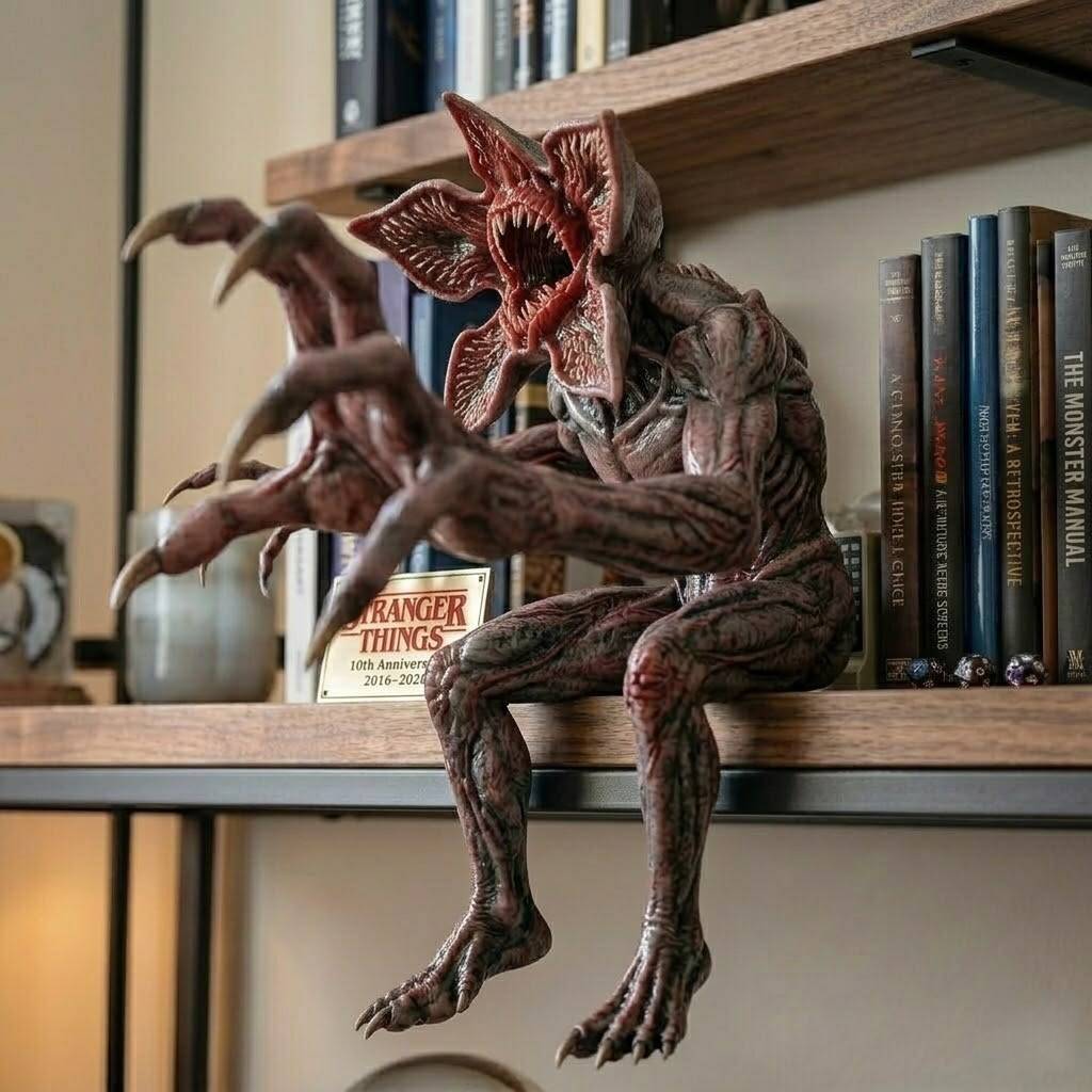 Demogorgon Shelf Collectible Set —Celebrating Stranger Things' 10th Anniversary