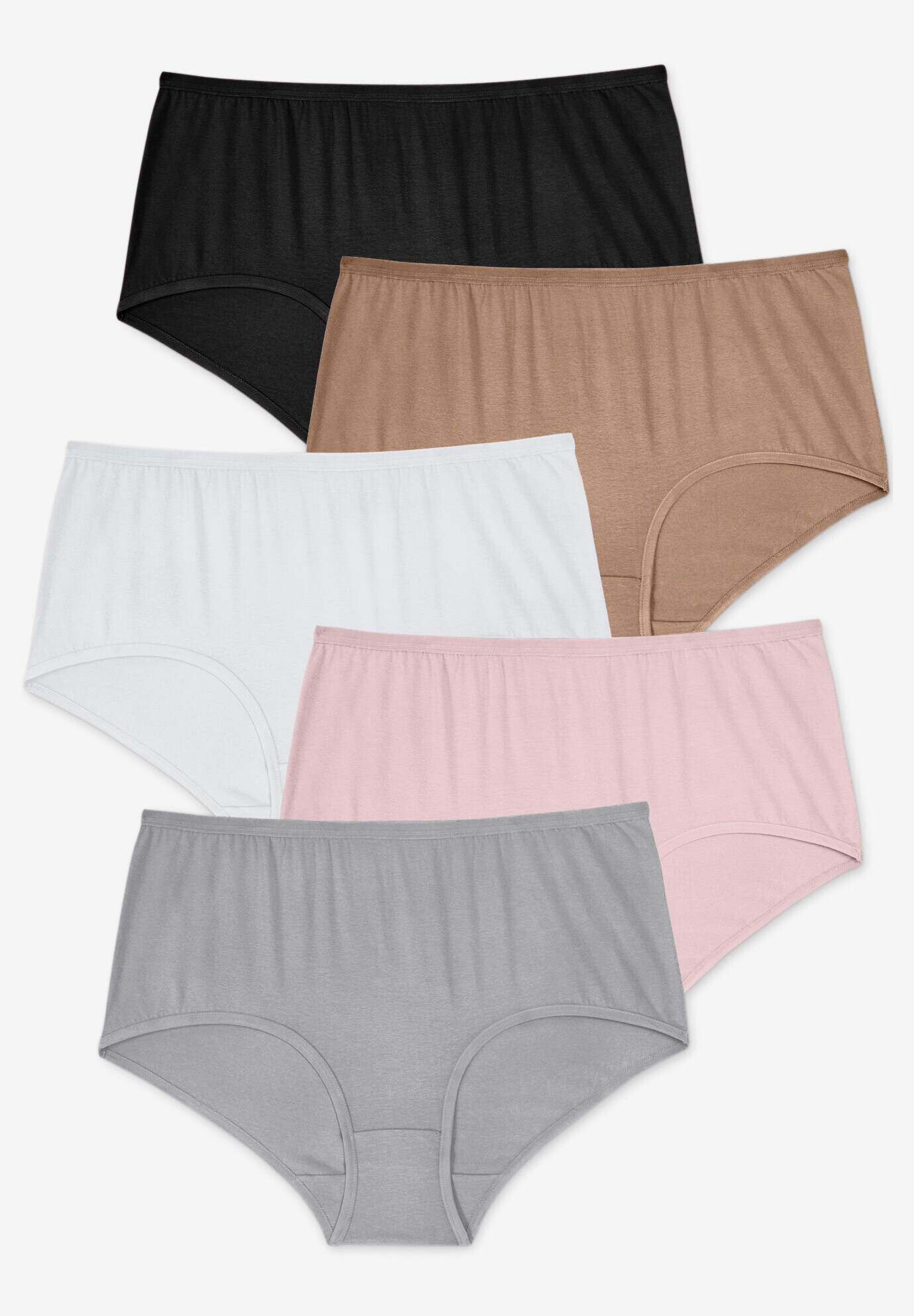 Stretch Cotton Brief 5-Pack