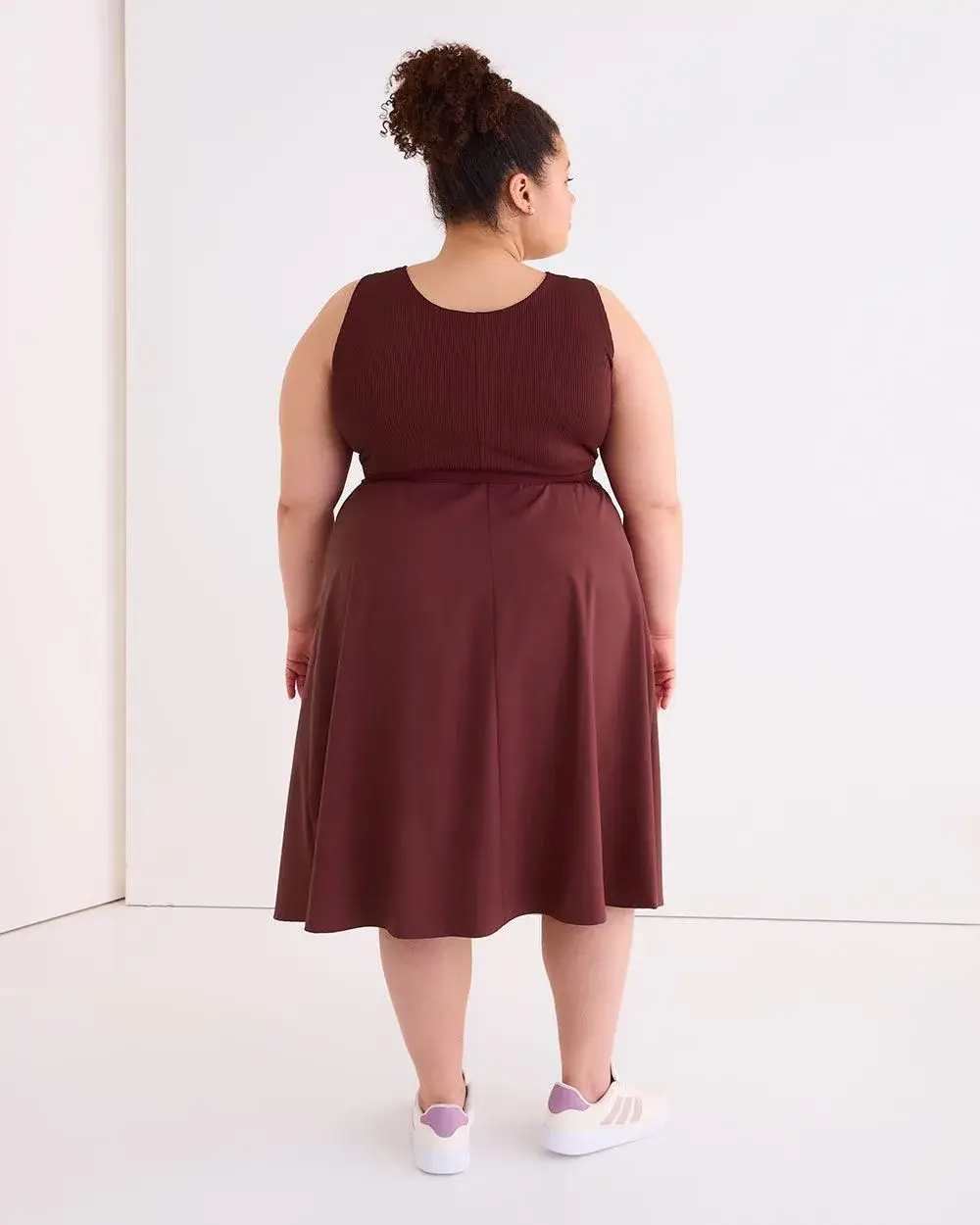 Responsible, Sleeveless V-Neck Dress - Active Zone