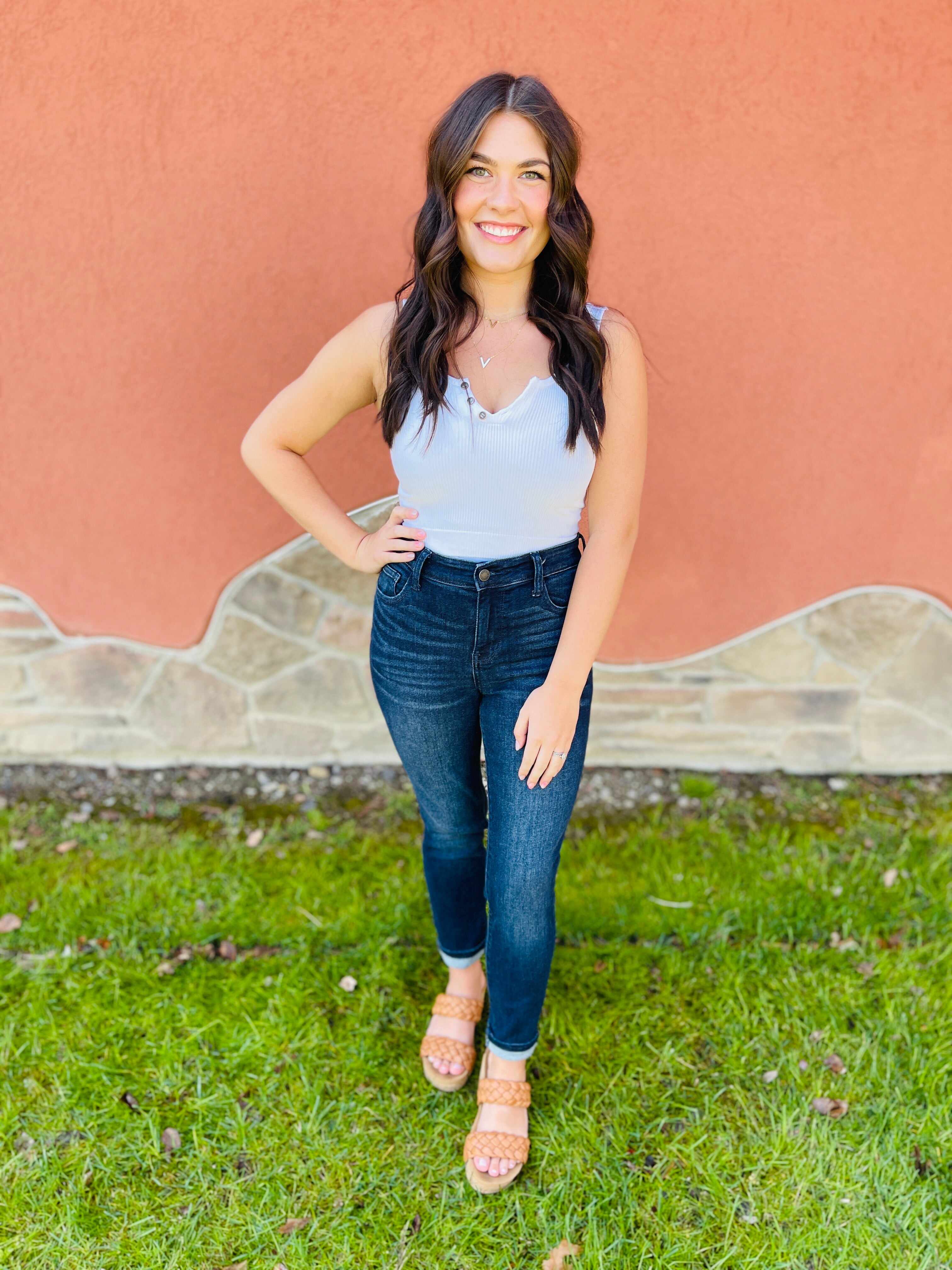 REG/CURVY Dreamland Midrise Skinny Jeans Best Selling