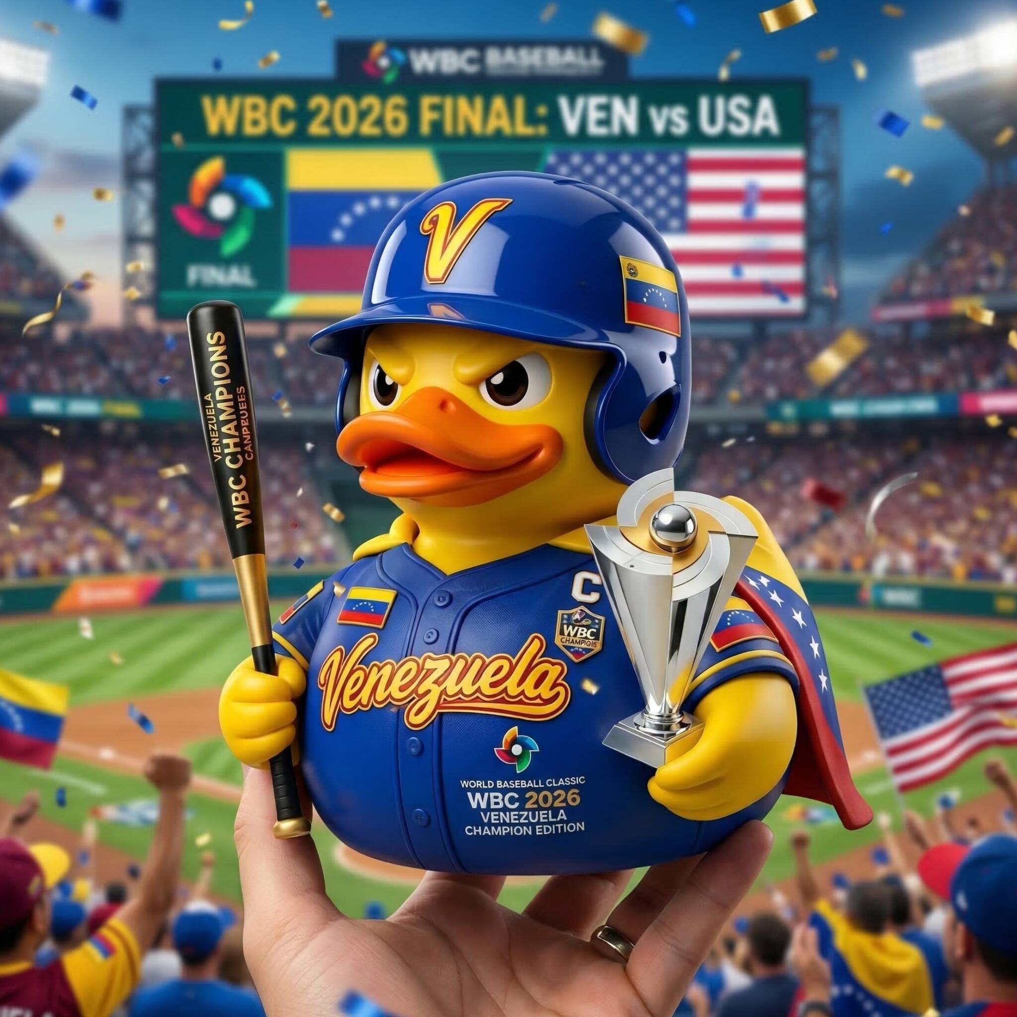 2026 Venezuela WBC Champions Duck
