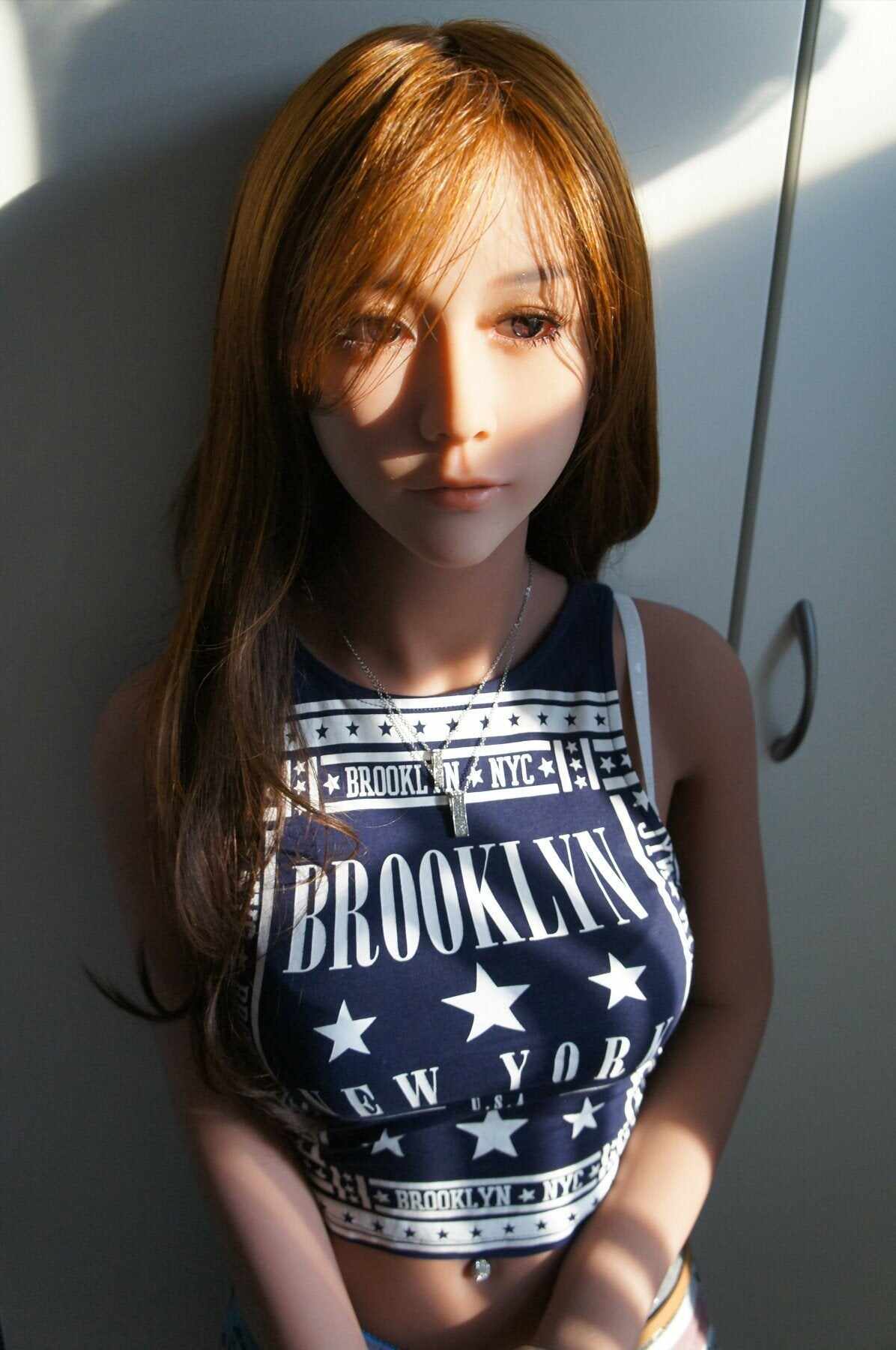 US Stock - Mya 5ft18 / 158cm #97 Head TPE Young Looking Asian Girl Sex Doll