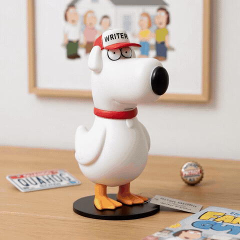 🦆Brian Griffin “Writer Edition” Collectible Duck Figure