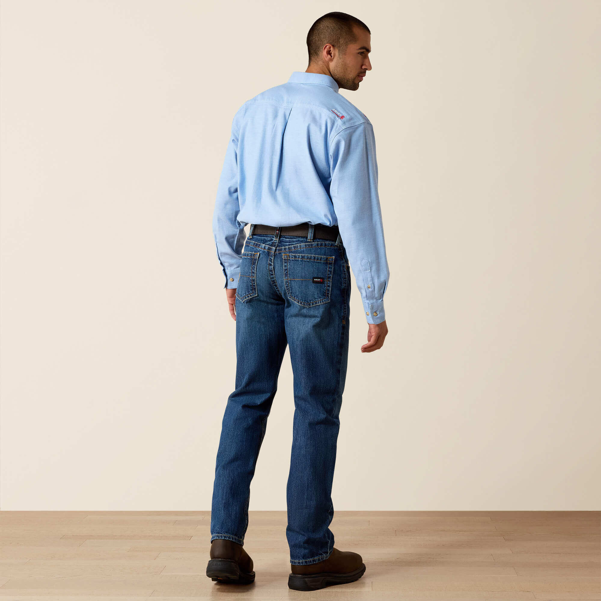 FR M3 Loose Basic Stackable Straight Leg Jean