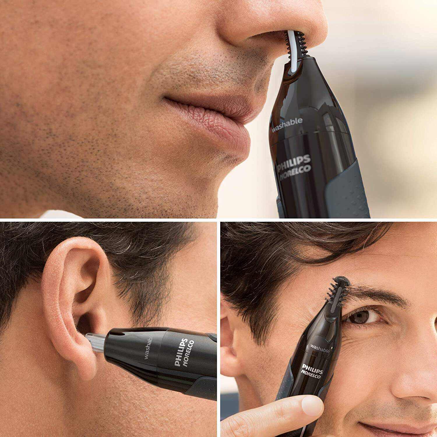 Philips Norelco Shaver 3800, Rechargeable Wet & Dry Shaver with Pop-up Trimmer, Charging Stand and Storage Pouch, Space Gray, S3311/85