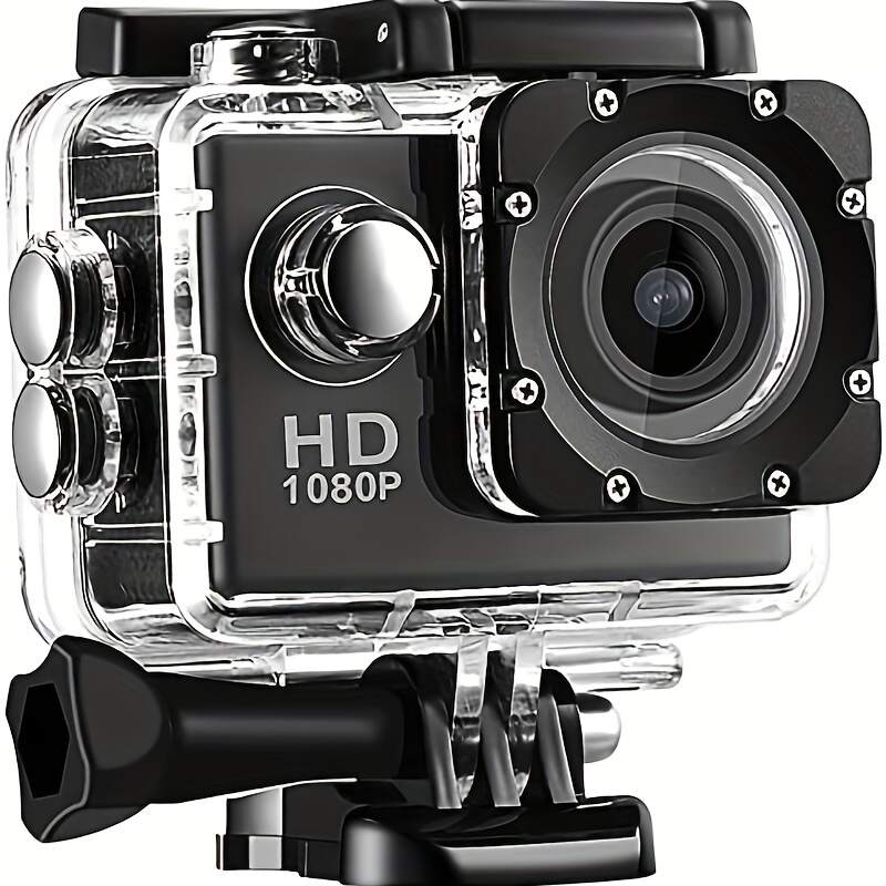 Action Camera (Built In 900 MA Battery) Action Camera Ultra HD Underwater Camera 140 Degree Wide-angle Lens 1181.1 Inch Waterproof Action Camera WIFI Camera For Thanksgiving Christmas (two Options: With Card And Without Card)