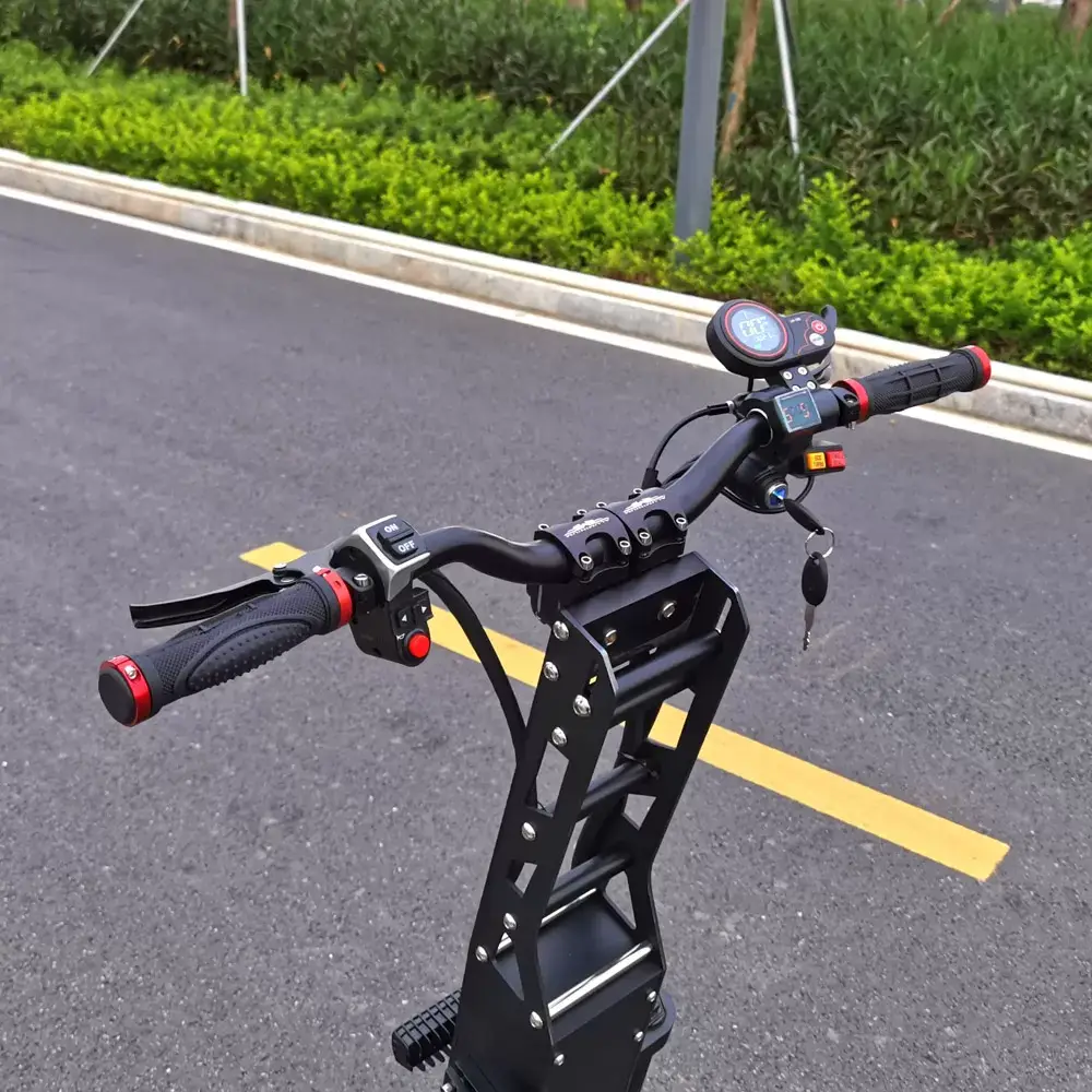 (🔥Limited Time Sale) K6 6000W all terrain Fat wheels dual motor electric scooter with Max Speed 53MPH