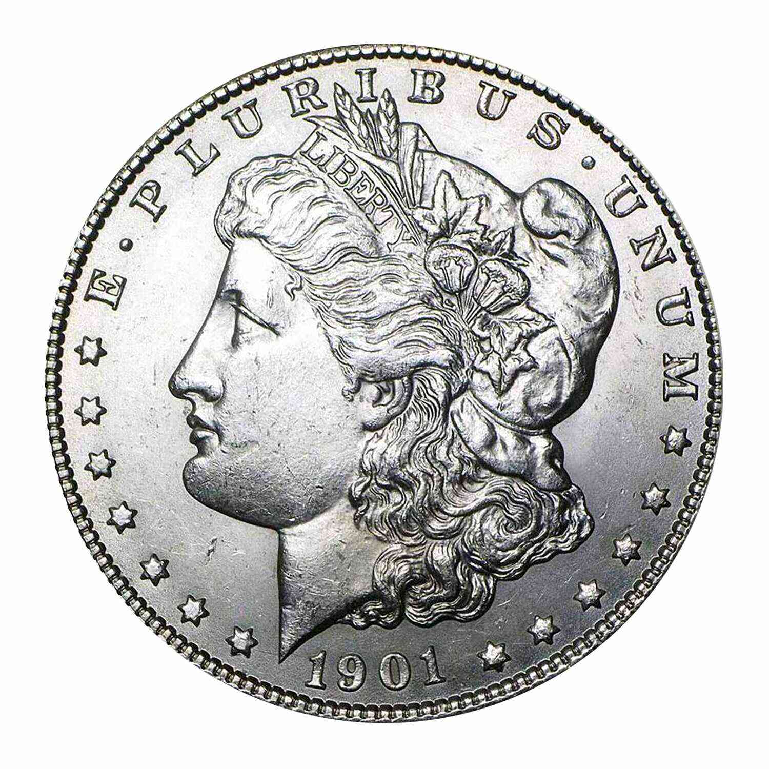 1901 O Morgan Commemorative Silver Dollar Brilliant Uncirculated (BU)