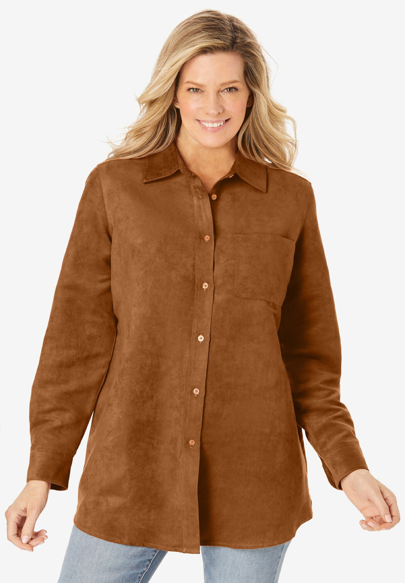 Soft Sueded Moleskin Shirt