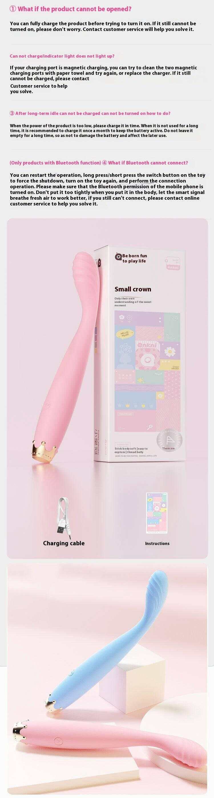Passion Pulse Adult - Female Vibrating Wand – Clitoral Vibrator