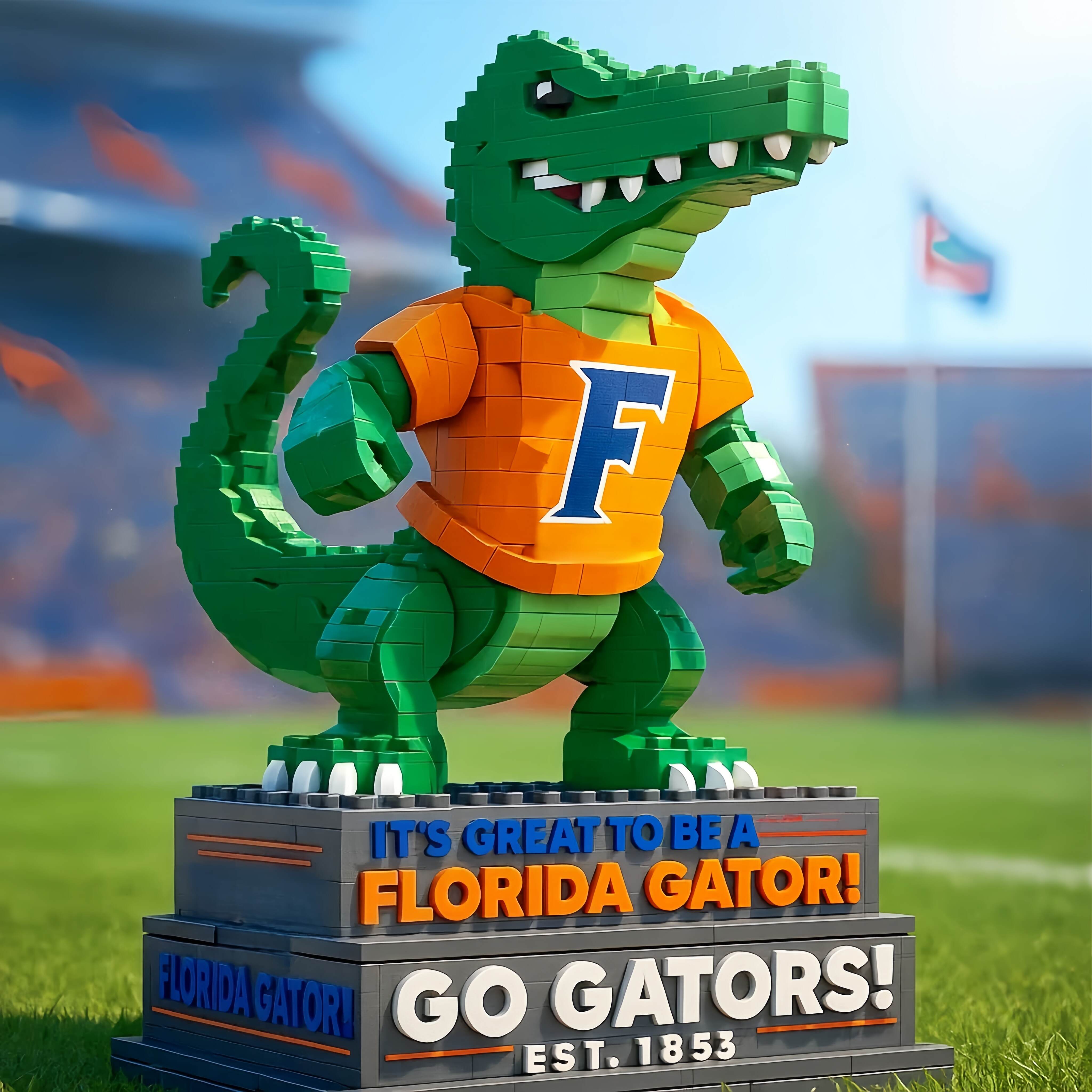 UF Gators Spirit Collectible Brick Figure