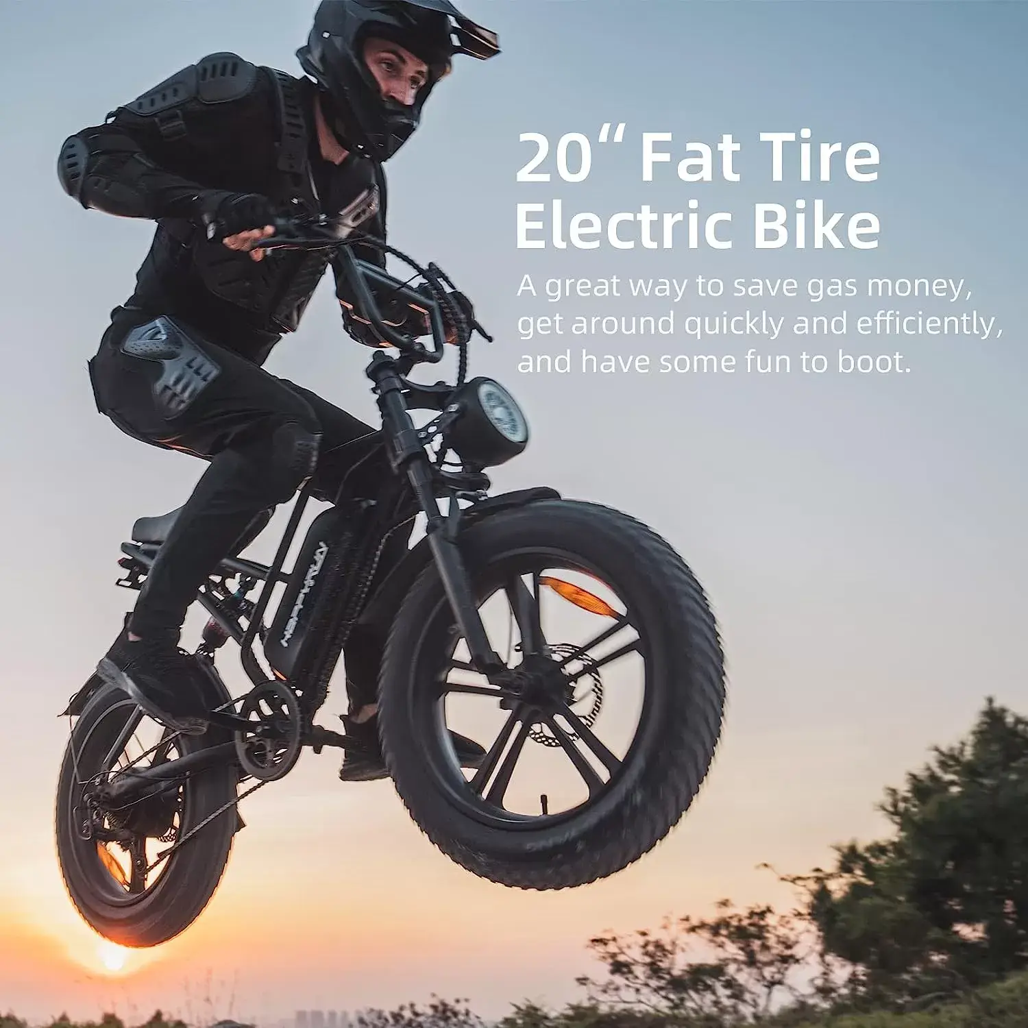 Electric Bike for Adults, Ebike 1500W/48V/18Ah, Tank 20